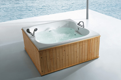 Freestanding massage bathtub FC-WD01
